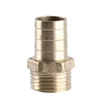 Штуцер 1/2″Н 16мм латунный 1609Б