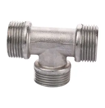 Тройник 3/4″ННН никелированный Ni 08787.2