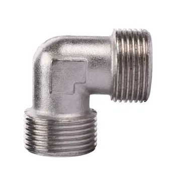 Уголок 3/4″НН никелированный Ni 08790.03б