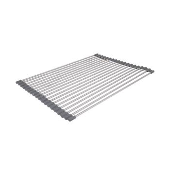 Сушарка на кухонну мийку Lidz Acsis LA01 Gray, кругла основа, для посуду 440х320 мм LDACSLA01GRA49779
