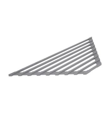 Сушарка на кухонну мийку кутова Lidz Acsis LA17 Gray, квадратна основа, для посуду 430х175 мм LDACSLA17GRA49770