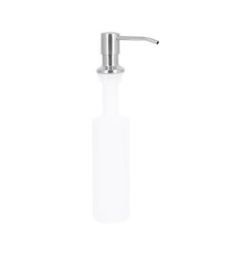 Дозатор для миючого засобу Lidz Acsis LA29 Brushed Steel, круглий LDACSLA29BRU49828