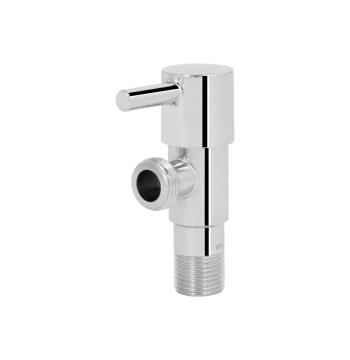 Кран кутовий Thermo Alliance Standart (палочка) 1/2"ЗЗ, нерж, хром, керам. буксу TAS349W1515