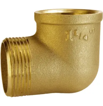 Угольник 1 1/4″ВН латунный А0136А