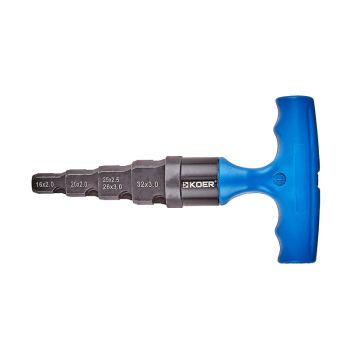 Калибратор для м/п труб с трещоткой d16-20-25-26-32mm KOER KAW.02 (KR6106)
