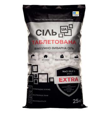 Сіль таблетована 25кг EXTRA UA