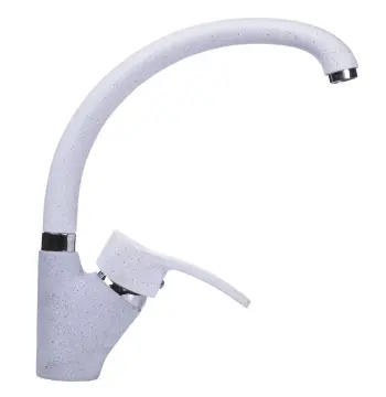 Смеситель для кухни Globus Lux QUEENSLAND GLQU-0203S-BIG-7-WHITE