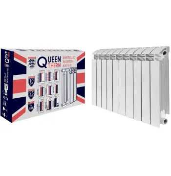 Радіатор біметалевий секційний QUEEN THERM 500/100