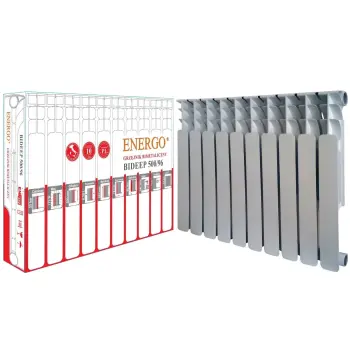 Радиатор биметаллический секционный ENERGO BIDEEP 500/96