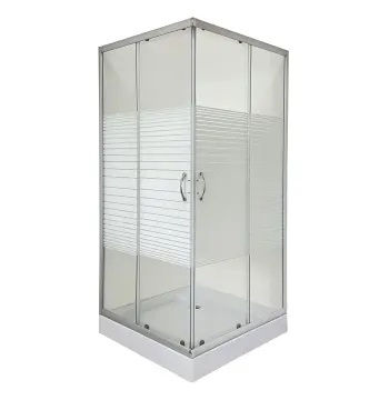 Душевая кабина квадратная ODRA L90TW.Line (L90W.Line) BRAVO (2уп.)