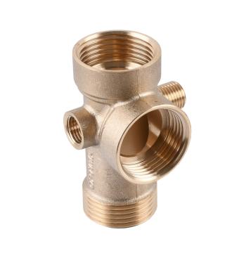 Гребёнка 5-ти ходовая 80мм (пятерник) OPTIMA с выходами 1/4″вр 1/4″нр на одной оси (DS 005 C)