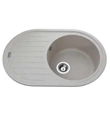 Гранітна мийка Globus Lux OHARA піщаний 770х500мм-А0004
