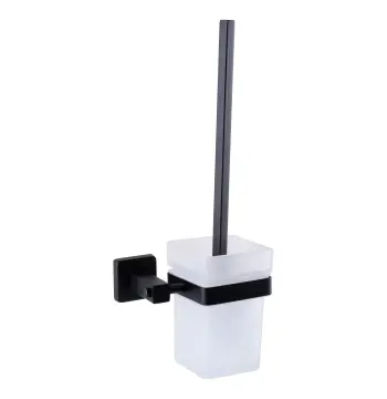 Ерш настенный Globus Lux BQ9429A без крышки черный матовый SUS304