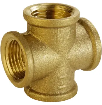Хрестовина 1/2″ВВВВ латунна А4601-1А
