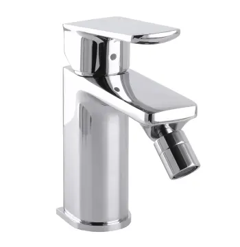 Змішувач для біде TOPAZ LEXI TL- 21601-H57 на гайці,Хром,шланги TAQ-M1055,D35