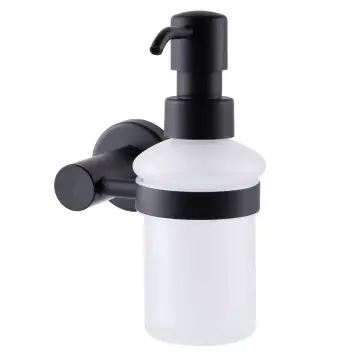 Дозатор жидкого мыла Globus Lux BS8433 черный матовий SUS304