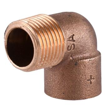 Угловой переход на резьбу VIEGA 90 18х1/2″ В (104436)