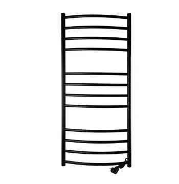 Рушникосушарка UNIO LDE ER 1200-500-12 BLK Лесенка Дуга Элит электро черная