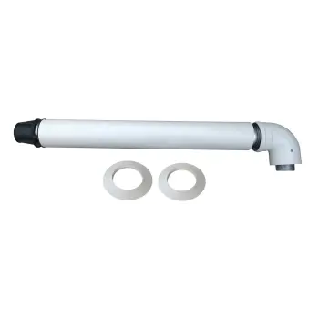 Димохід коаксиальный Ariston Coaxial Flue kit 60/100 750 мм, с коленом 71.MT7.00.03