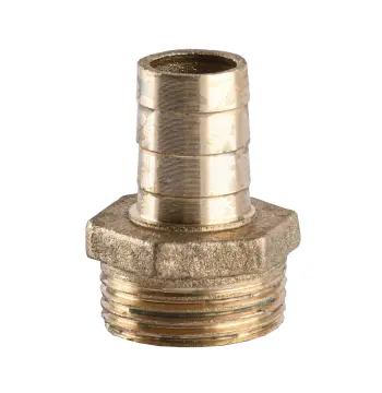 Штуцер 3/4″Н 16мм латунный 1669Б