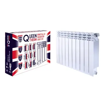 Радиатор биметаллический секционный QUEEN THERM 500/120