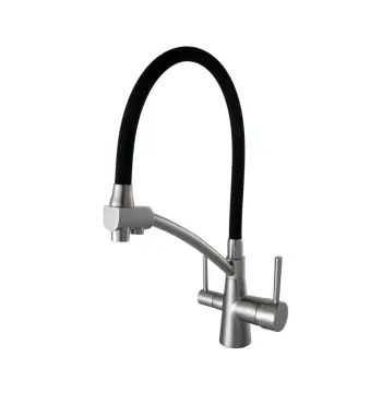 Смеситель для кухни под осмос Globus Lux LAZER GLLR-0700-8-STSTEEL