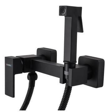 Смеситель гигиенический Globus Lux Niagara GLN-5-106MIX-BB