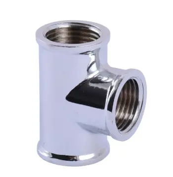 Тройник SOLOMON 1/2″ ВВВ хром 8202