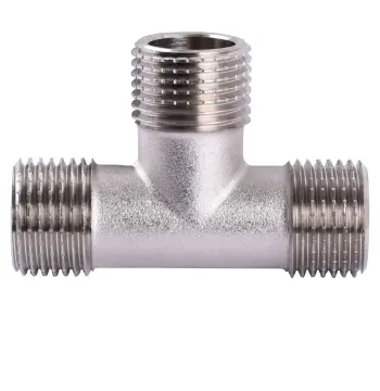 Тройник SOLOMON 1/2″ ННН никель 8202 N