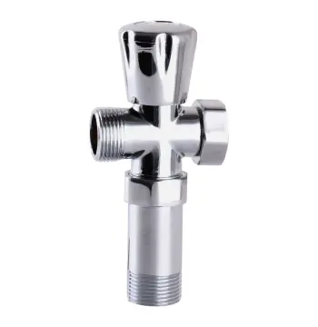 Кран вентильный для стиральной машины SELBA 3/4″x3/4″x3/4″ с удлинителем A7250