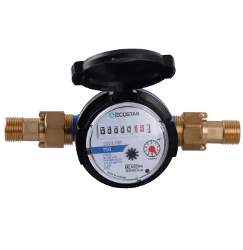 Счетчик холодной воды ECOSTAR DN15 1/2″ E-D R160