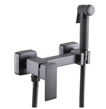 Змішувач гігієнічний Globus Lux Niagara GLN-5-106MIX-Graphite