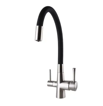 Смеситель для кухни под осмос Globus Lux LAZER GLLR-0903-8-STSTEEL