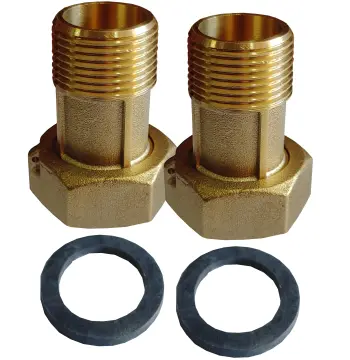 Комплект штуцеров 1″Вх3/4″Н латунный LR543L OPTIMUM