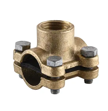 Врезка в трубу 1/2″(Ø21мм)х1/2″В латунная 3801Б