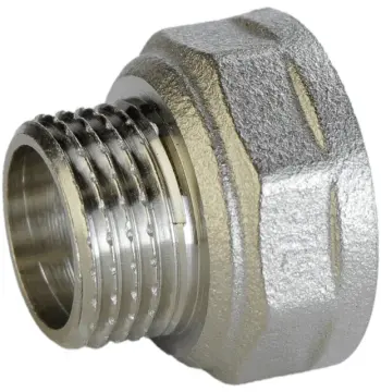 Переходник редукционный 1 1/4″х1″ВН никелированный А0605А(нк)