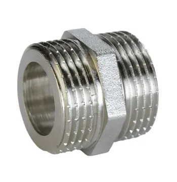 Ниппель 3/4″НН никелированный А0502А(нк)