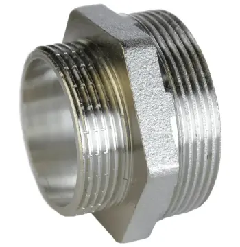 Ниппель редукционный 1 1/4″х1″НН никелированный А0594А(нк)