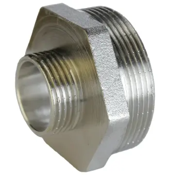 Ниппель редукционный 2″х 1″НН никелированный А0543А(нк)