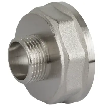 Переходник редукционный 1 1/2″х 3/4″ВН никелированный А0604А(нк)