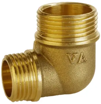 Угольник редукционный 3/4″х1/2″НН латунный А0105А