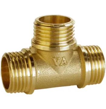 Тройник 3/4″ННН латунный A0246A