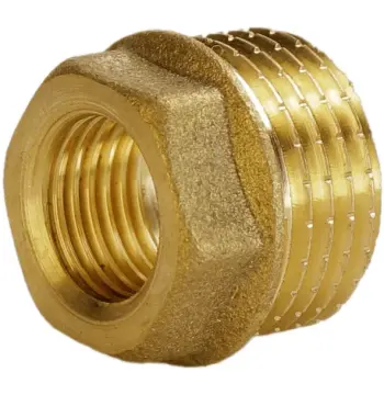 Футорка 1/2″х1/4″ЗВ латунна (манометр) А0723А