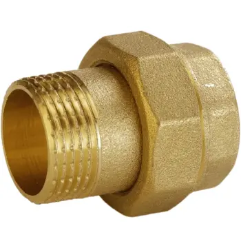Згін американка пряма 1/2″ВЗ латунна Б0809А