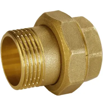 Угон американка прямая 3/4″ВН латунная Б0810А.