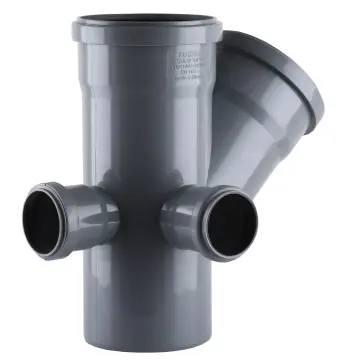 Крестовина VSplast 2пл перех 110х110х45°+2(50х90°) (отвод слева и сзади)
