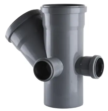 Крестовина VSplast 2пл перех 110х110х45°+2(50х90°) (отвод справа и сзади)