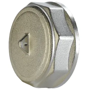 Заглушка 1 1/4″В никелированная под пломбу А1010Ако(нк)