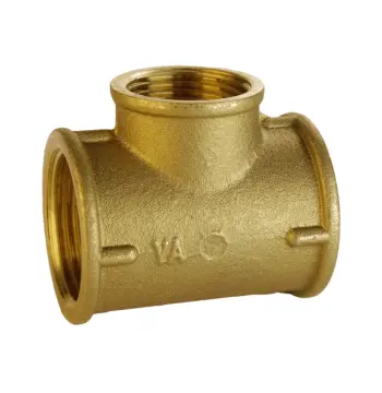 Редукционный тройник 1″х3/4″х1″ВВВ латунный А0220А