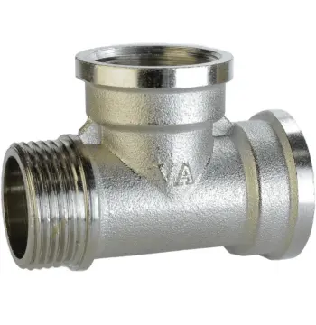 Тройник 3/4″ВВН никелированный А0254А(нк)
